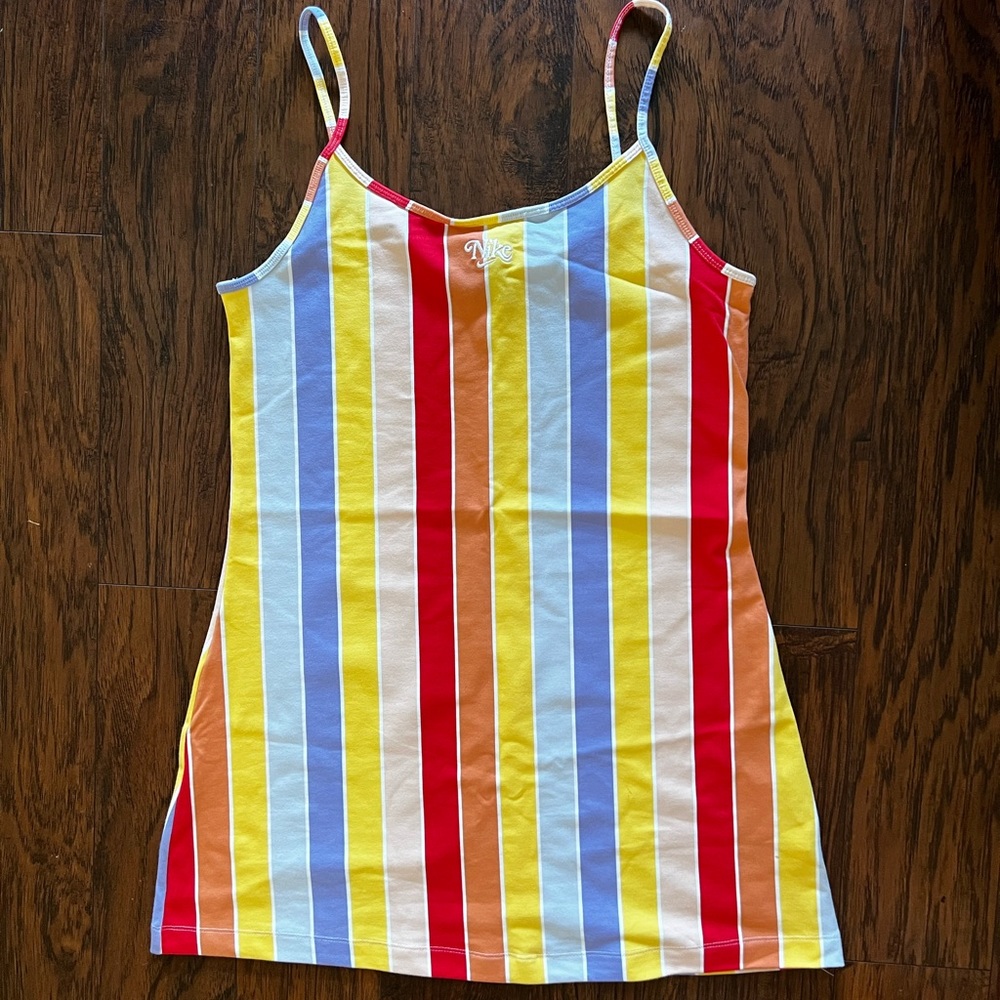 Nike striped dress size Large
